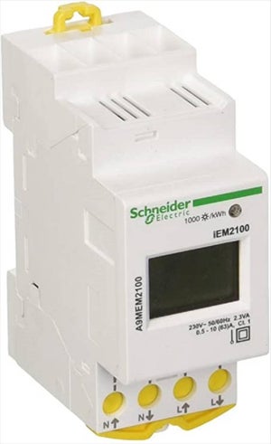 Compteur de consommation électrique Wiser EM5 + 5tc Schneider Réf EER39000  - Wiser