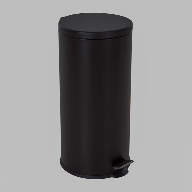 Poubelle De Cuisine 30 L A Pedale Selekta Metal Soft Close Noir Leroy Merlin Poubelle De Cuisine 30 L A Pedale Selekta Metal Soft Close Noir Leroy Merlin