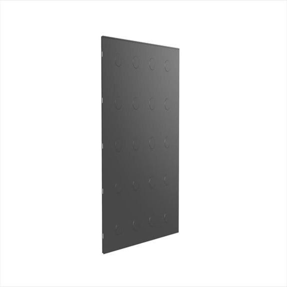 Plaque de protection murale noir sablé EQUATION Bambou, l.80 cm x