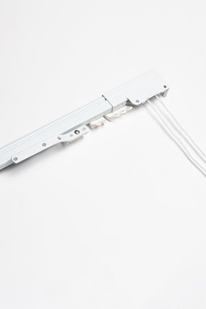 Rail rideau aluminium FIXI 200cm blanc