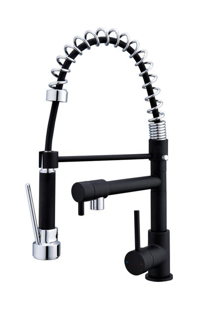Vends robinet mitigeur évier cuisine noir et chrome Vends robinet mitigeur évier cuisine noir et chrome