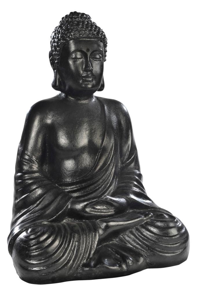 Statue bouddha hindou HAIRIE pour interieur ou exterieur, ton