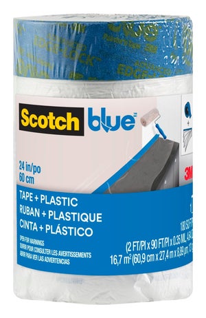 Bache peinture en ROULEAU 3x15 m – Economique TECPLAST 40RPE - Rouleau  plastique de protection pour sol et meuble - Made in France