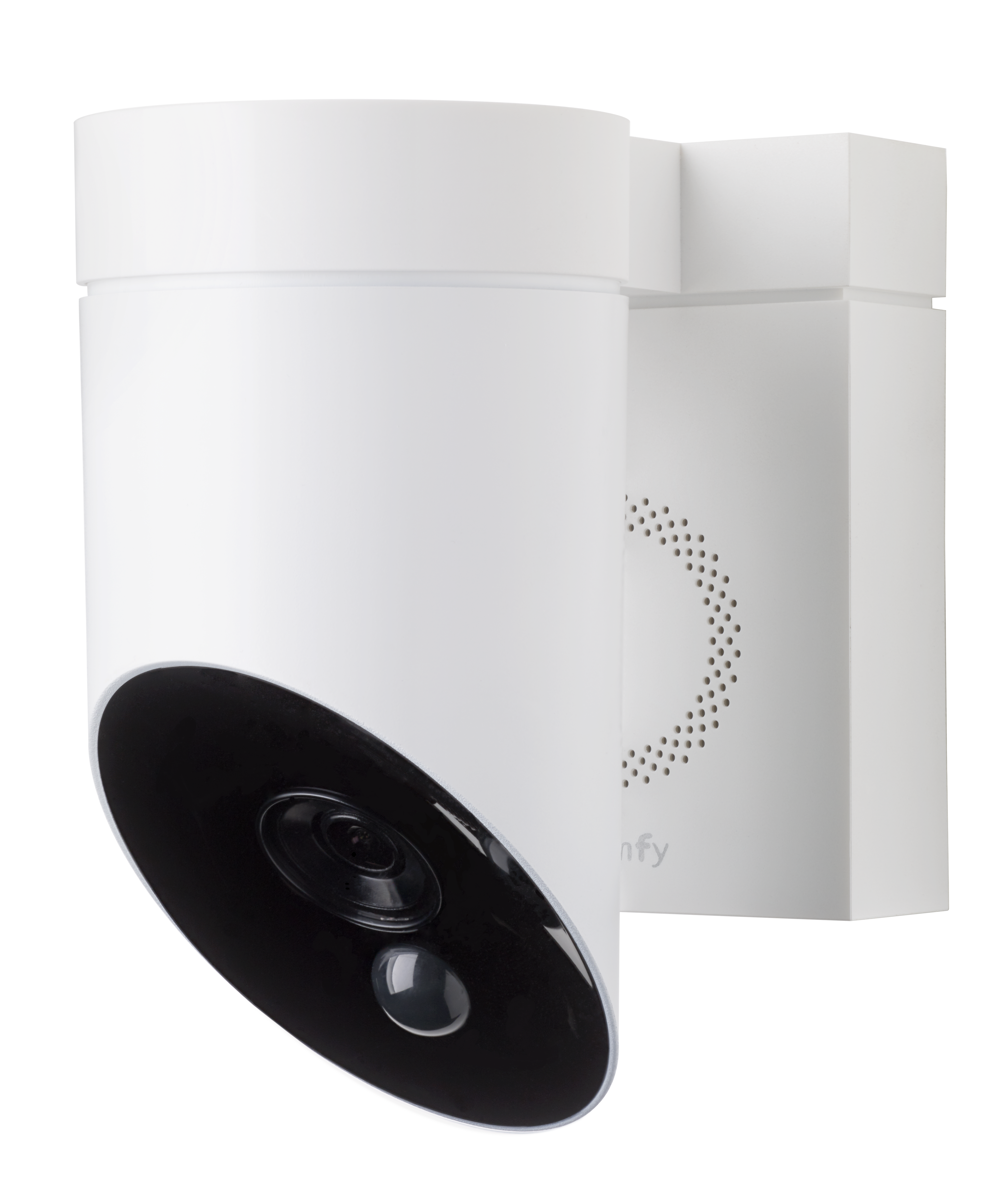 Caméra de surveillance extérieure filaire, blanc, SOMFY Protect