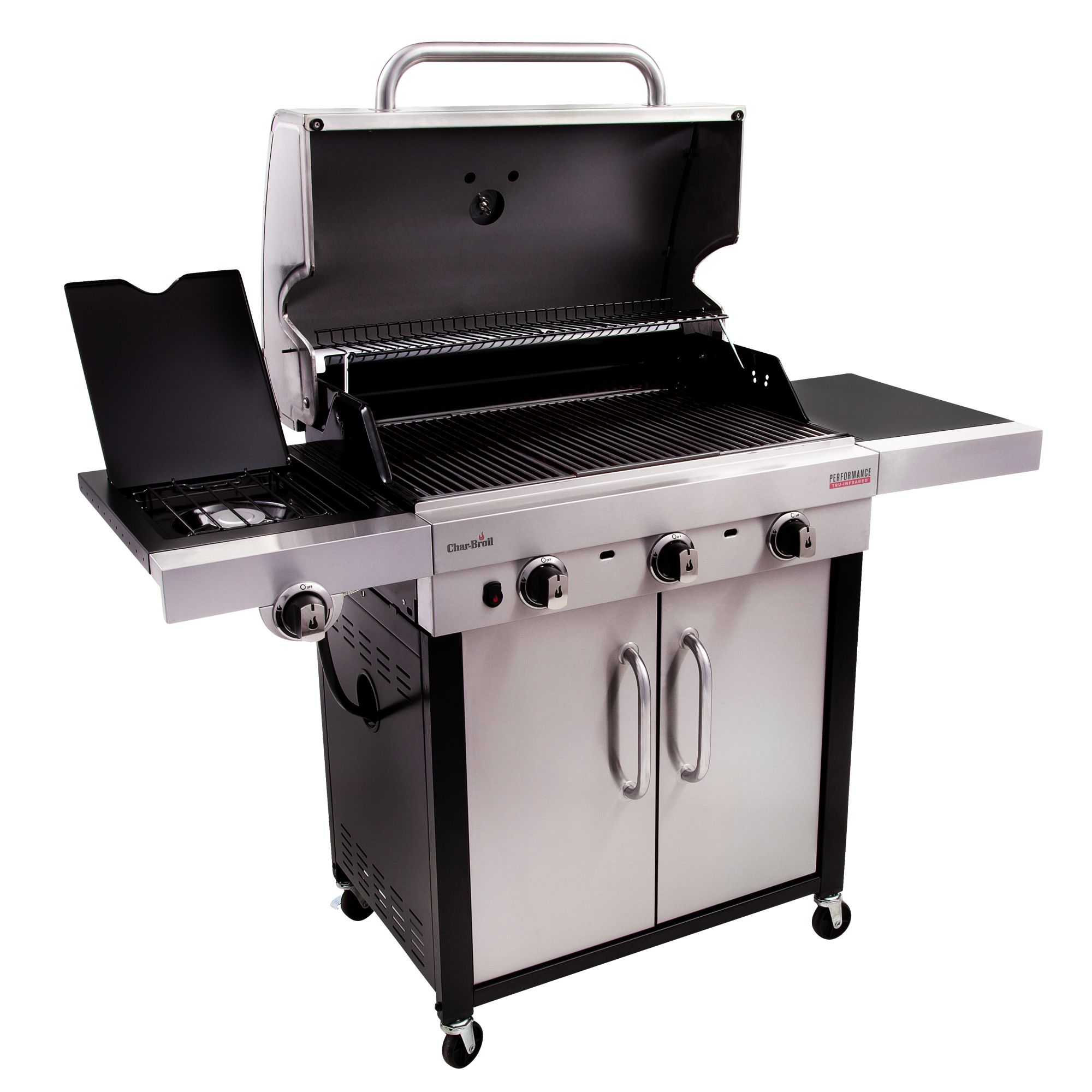 Barbecue au gaz CHAR BROIL Performance 340 s argent Leroy Merlin