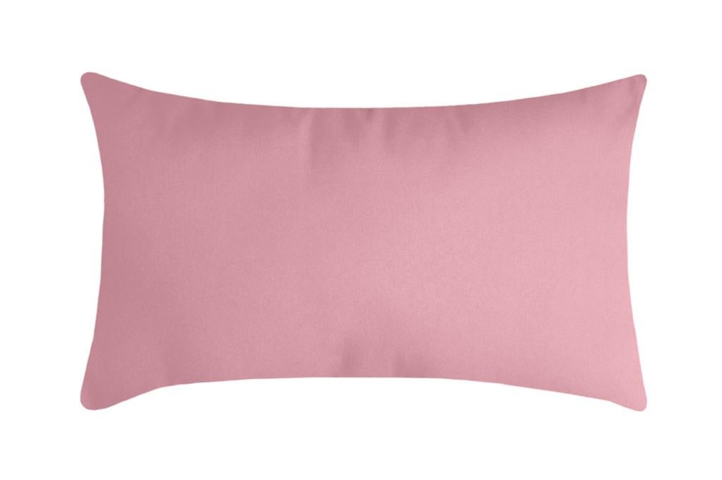 Coussin Nelson, rose poudré l.50 x H.30 cm | Leroy Merlin