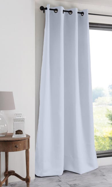 Rideau Occultant Notte Gris Pale L 140 X H 280 Cm Leroy Merlin Rideau Occultant Notte Gris Pale L 140 X H 280 Cm Leroy Merlin