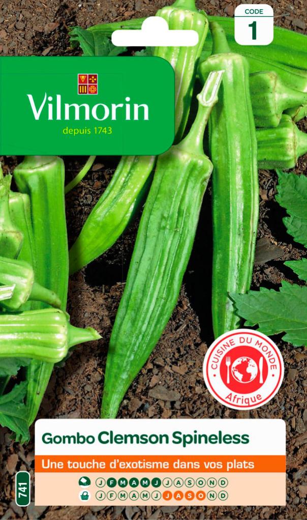 70 pièces Graines de gombo Garden Farm Graines de légumes tendres verts Variétés exotiques populaires à haut rendement 