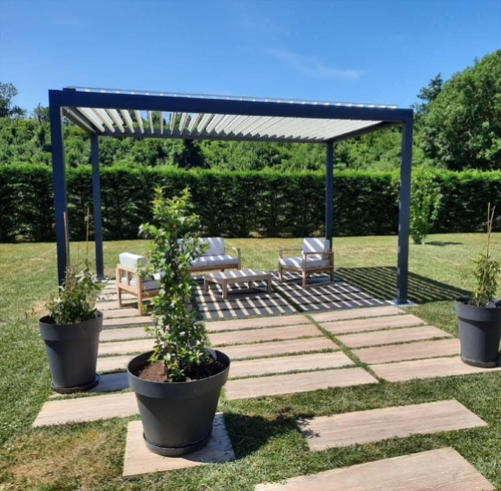 rideau pour pergola caleta