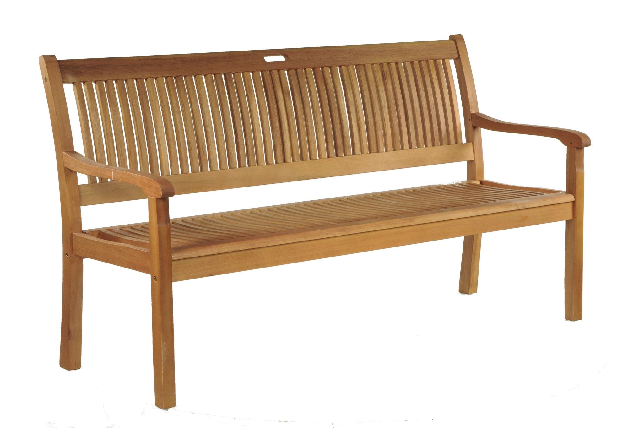 Banc de jardin Amadeo marron | Leroy Merlin