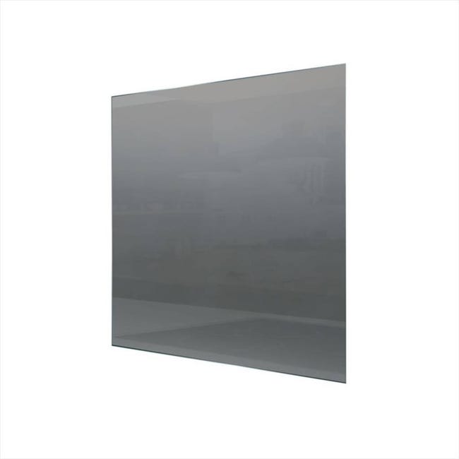 Fond de hotte en verre GoodHome Nashi blanc l. 60 cm x H. 80 cm x Ep. 5 mm