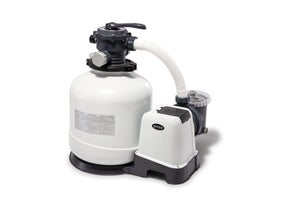 AREBOS Système de filtre à sable avec pompe de 400 W Filtre à
