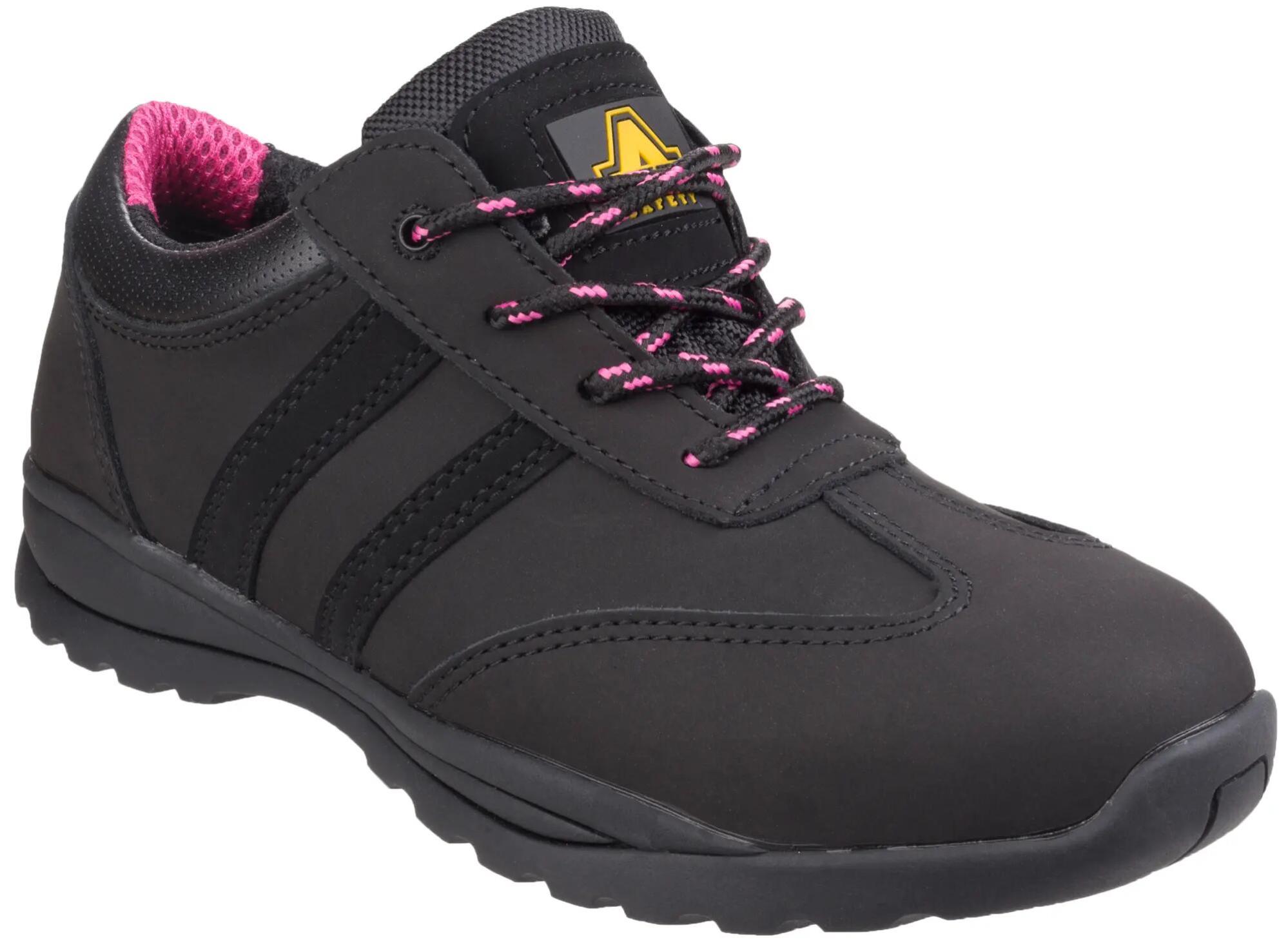 Chaussures de sécurité femme bas AMBLERS Chaussure sophie, coloris noir et laçag Leroy Merlin