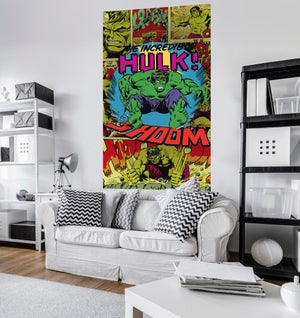 Poster Toile Hulk Hogan 30x45 Cm - Déco Murale Salon, Chambre - Impression Haute Qualité - Personnalisable
