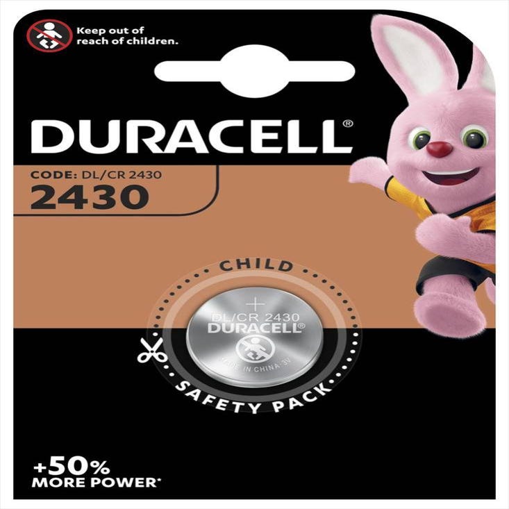 Duracell Blister de 1 Pile Lithium 3V CR2430 à la marque DURACELL