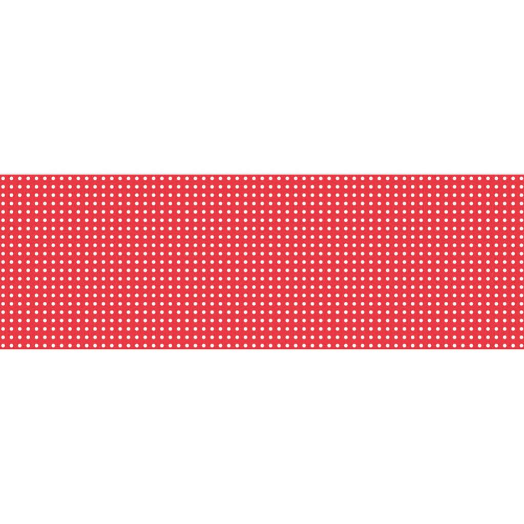 brise-vue-imprim-pois-rouge-h-1-x-l-3-m-100-occultant-scenolia