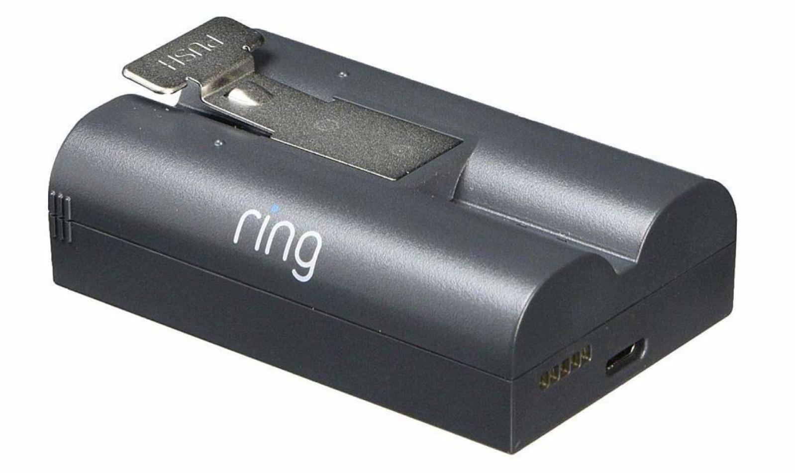 Ring Intercom + Batterie Rechargeable + Station de chargement