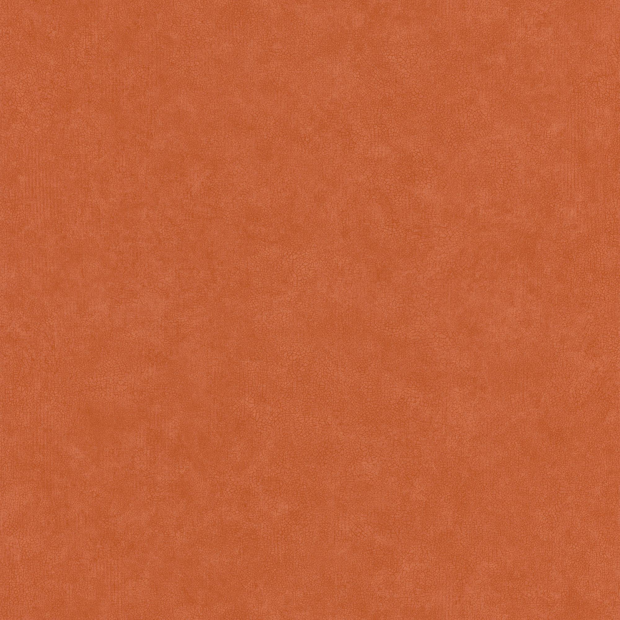 Papier peint vinyle Material craquelé orange | Leroy Merlin