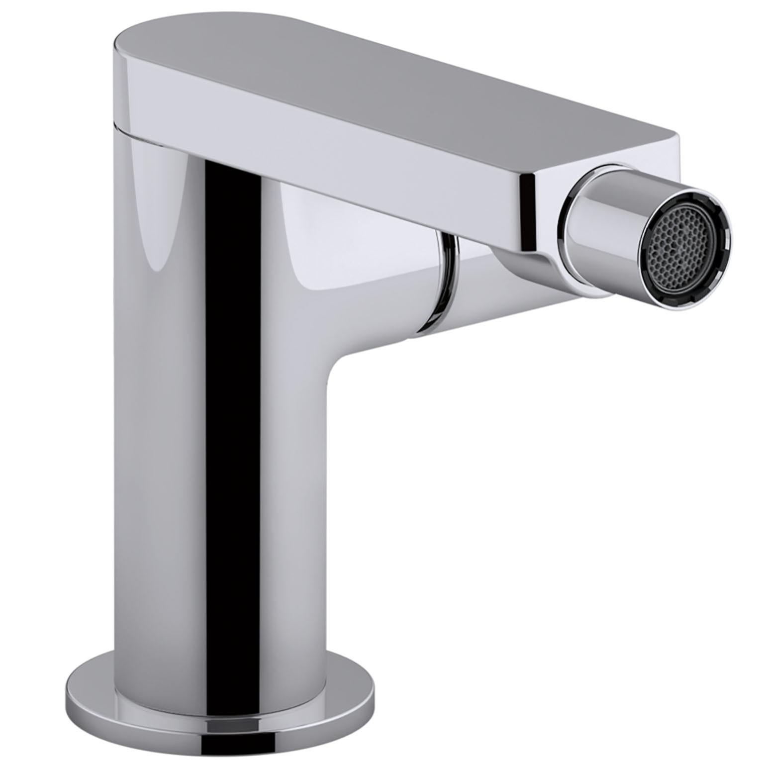 Mitigeur de bidet chromé brillant, JACOB DELAFON Composed levier pure