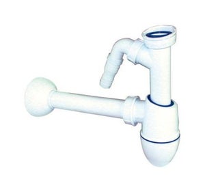 Bonde et siphon pour lavabo Diam 32 mm, 0201007, NICOLL