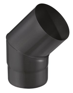 Té + tampon pour raccordement Isotip, JONCOUX, diam.80 mm, noir mat