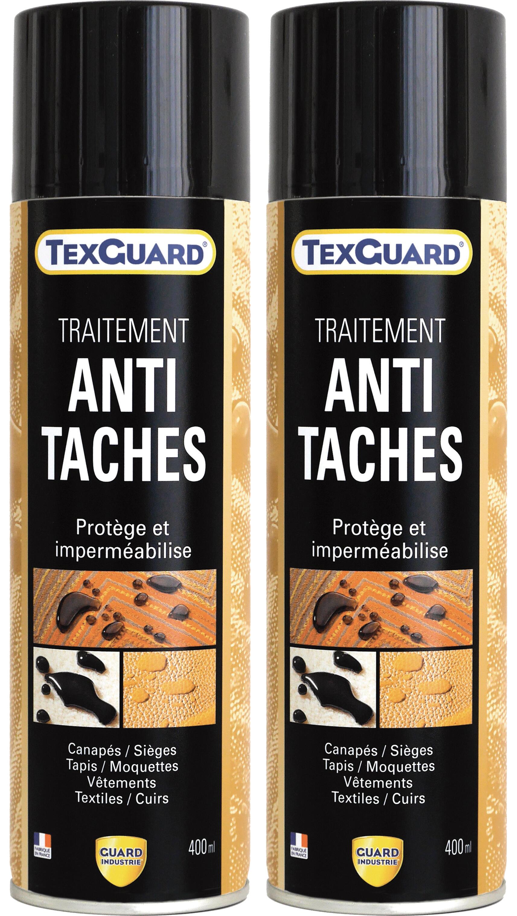 Pack détachant imperméabilisant textile TexClean 500ml + TexGuard