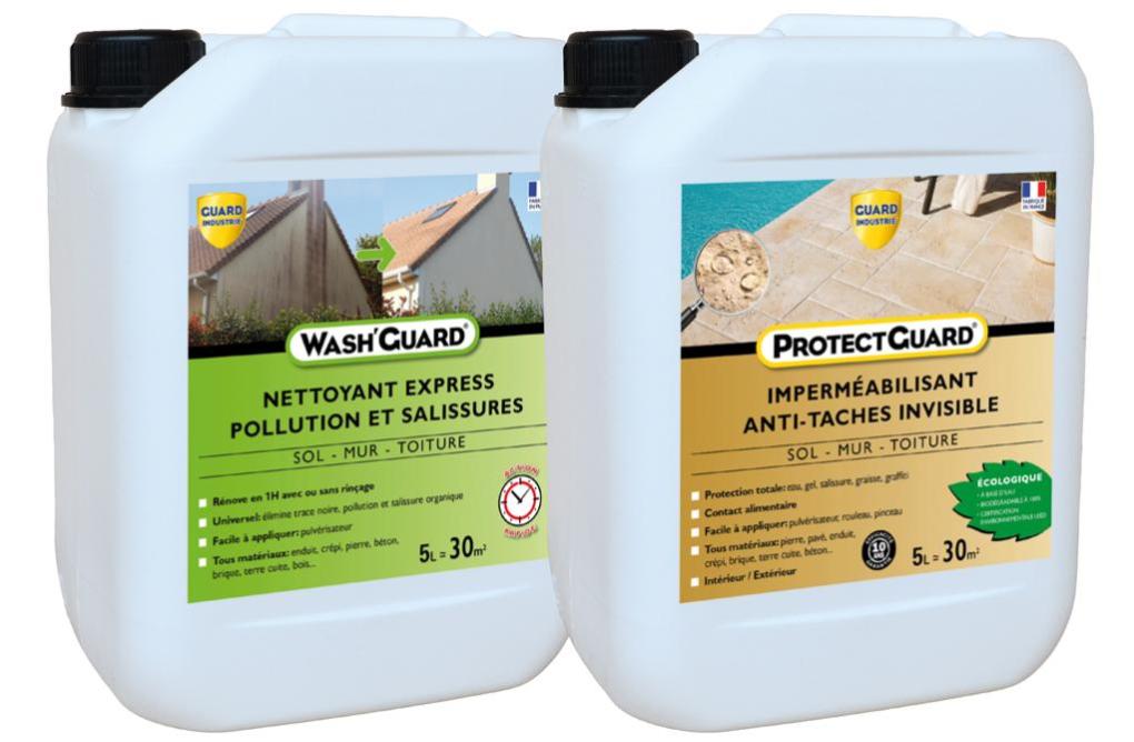 Lot nettoyant Wash'Guard 5L + ProtectGuard 5L Leroy Merlin