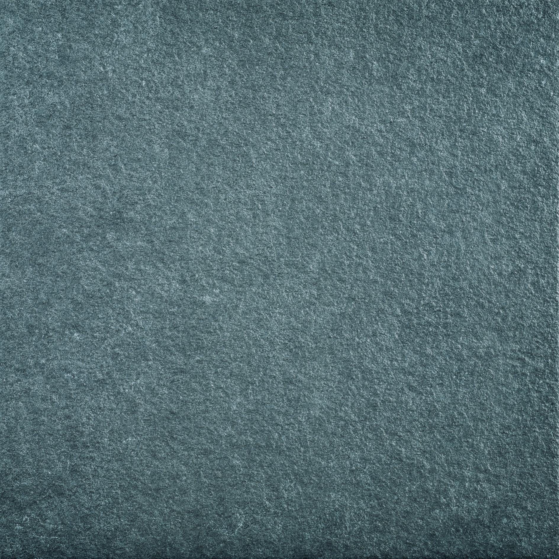 Dalle sol extérieur effet pierre gris bleuté SIENA, L.60 x l.60cm