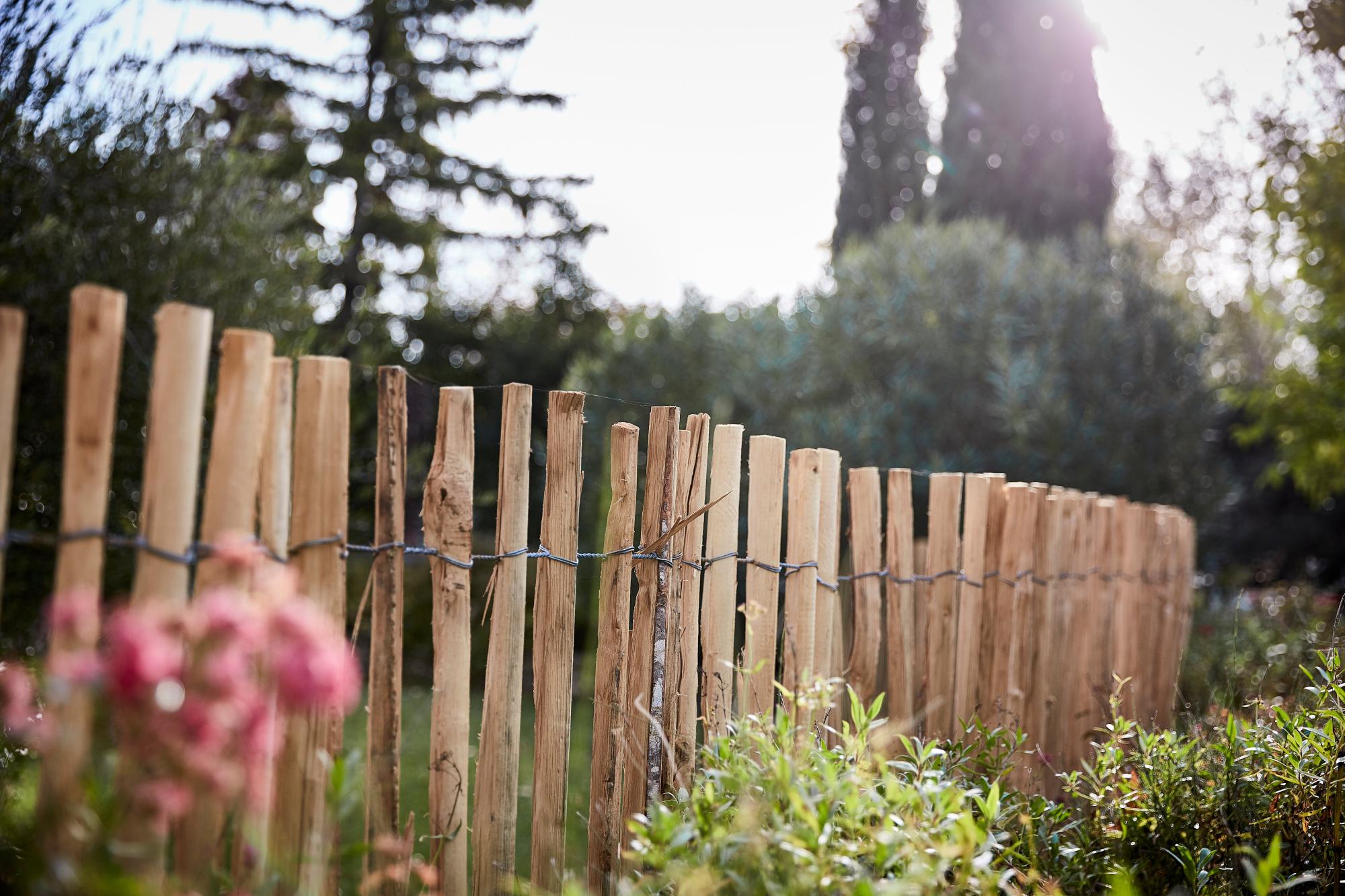Ganivelle bois pour clôture bois de jardin