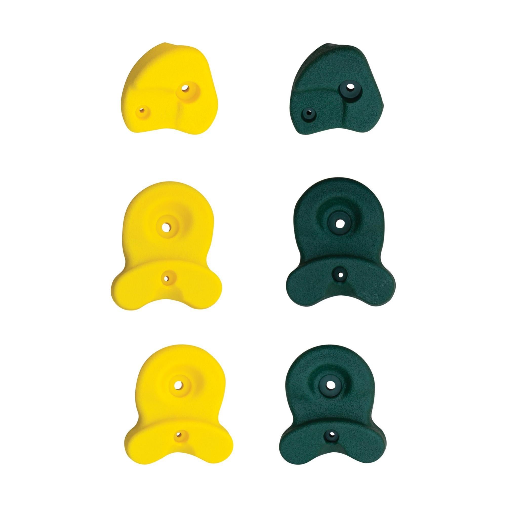 Lot De 6 Micro-prises D’escalade – 6 à 12 Mm – En Bois De Hêtre – Pour Entraînement De La Force Des Doigts