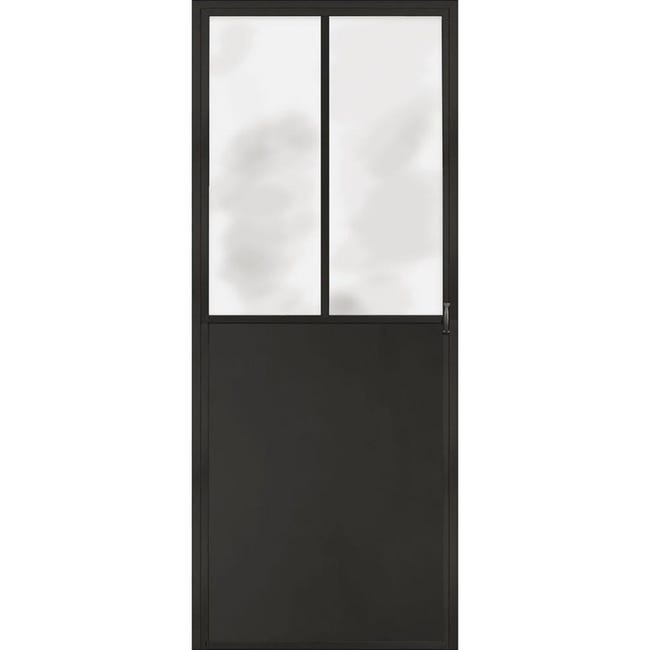 Sticker Porte - Typographie 02 - 8,90 € Couleur Interieur Noir Porte Maison  Atelier Taille Stickers Portes Normal