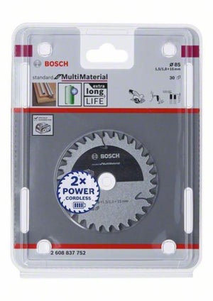 Bosch - Scie Circulaire À Batterie 12v 3ah Li-ion 85mm - Gks 12v