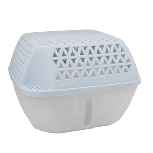 Rubson AERO 360° Absorbeur d'humidité pour pièce de 20 m²,  déshumidificateur d'air efficace, anti odeur & anti moisissure, inclus 1  recharge neutre 450 g - Packaging renforcé, envoi en toute sécurité 