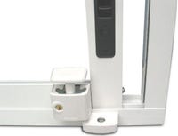 Verrou pour fenêtre ou baie coulissante ABUS, blanc | Leroy Merlin