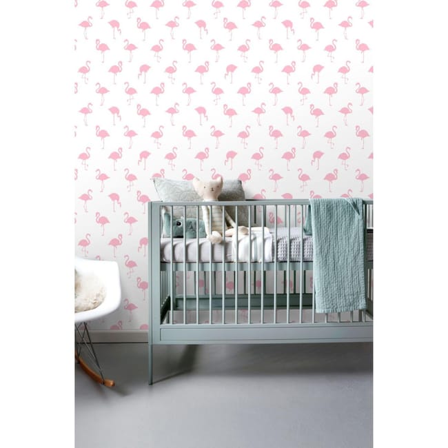 Papier Peint Intisse Jungle Fever Flamants Rose Blanc Leroy Merlin Papier Peint Intisse Jungle Fever Flamants Rose Blanc Leroy Merlin
