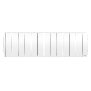 Radiateur double système chauffant 1500W SAUTER Hekla vertical blanc