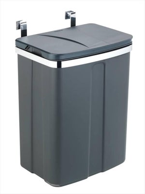 Eleganca poubelle 2x30L - poubelle extractible - poubelle encastrable 60L -  gris 