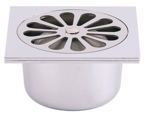 Siphon machine à laver simple YH42C Ø 40 mm blanc