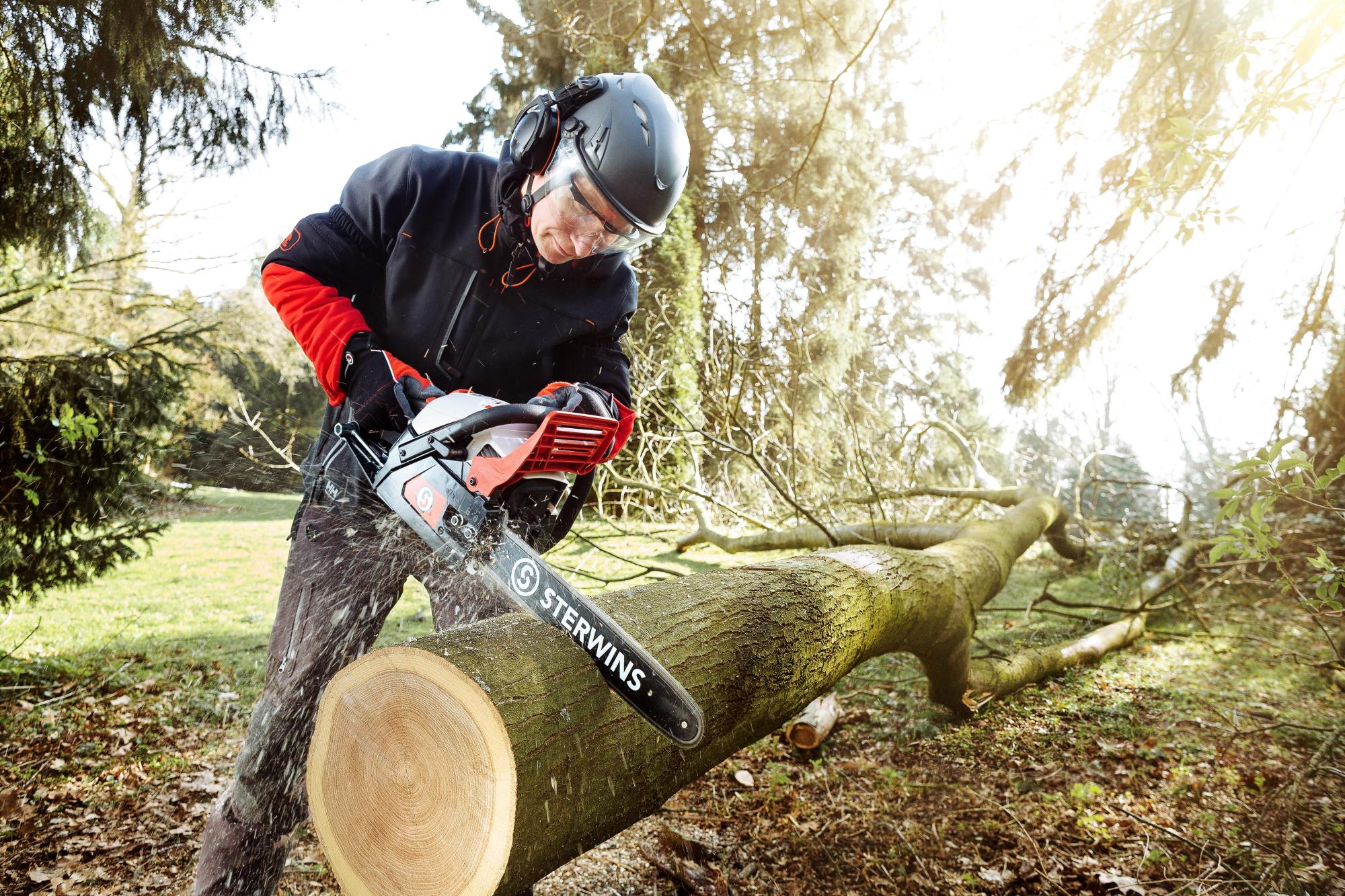 Tronçonneuse à essence STERWINS 40.1 cm³, guide de 40 cm Leroy Merlin