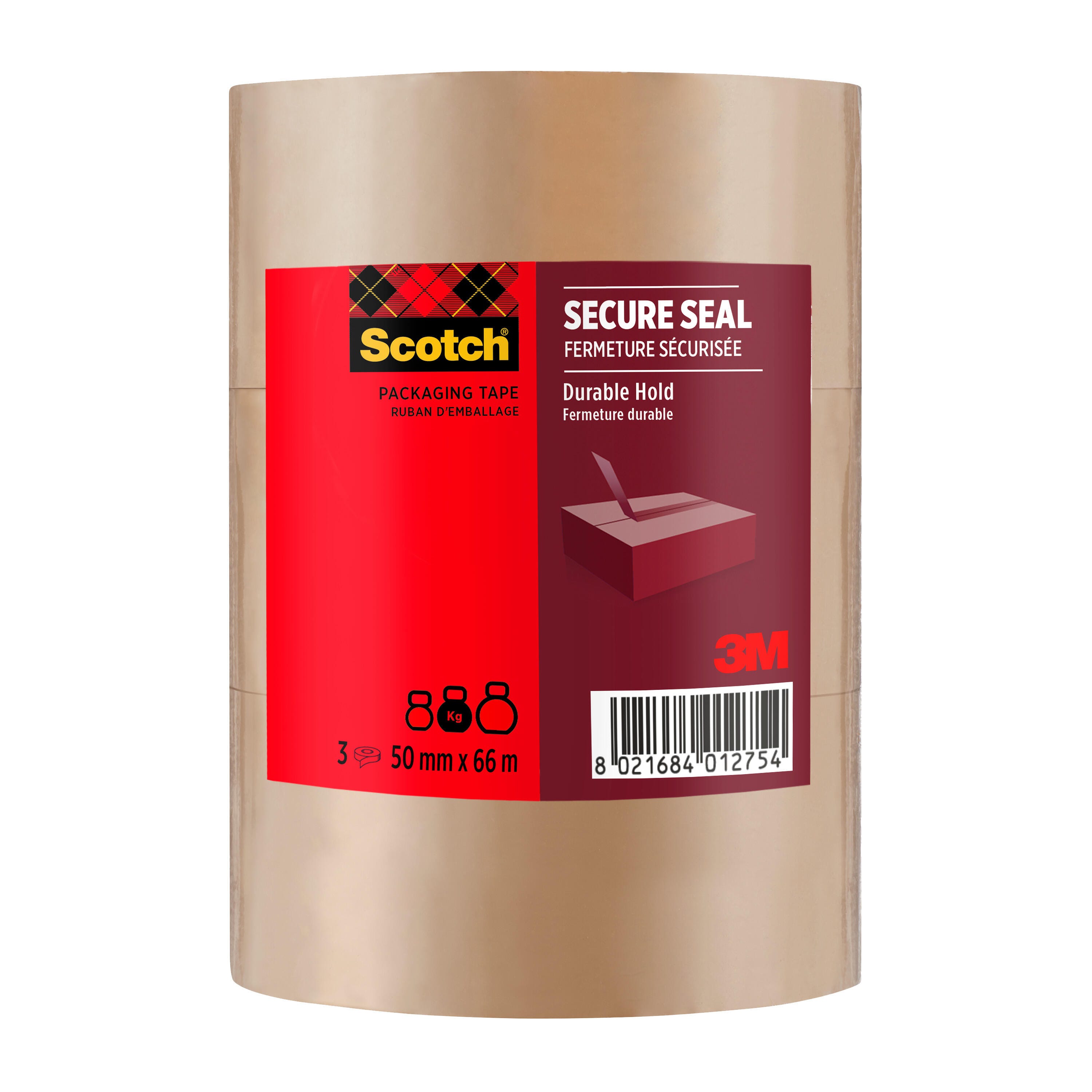 Ruban Scotch adhésif d'emballage haute résistance