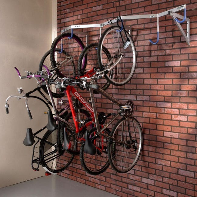 Support mural pour vélo, 6 pièces, crochet de rangement pour