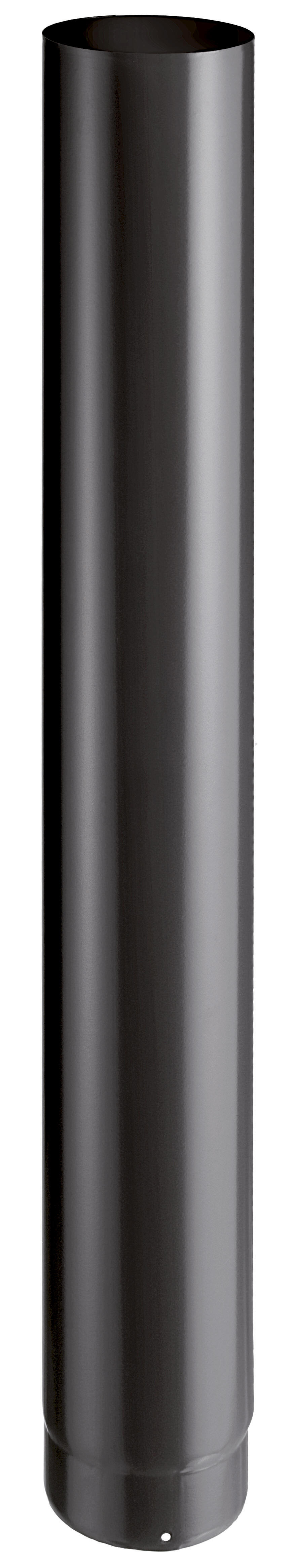 Té + tampon pour raccordement Isotip, JONCOUX, diam.80 mm, noir mat