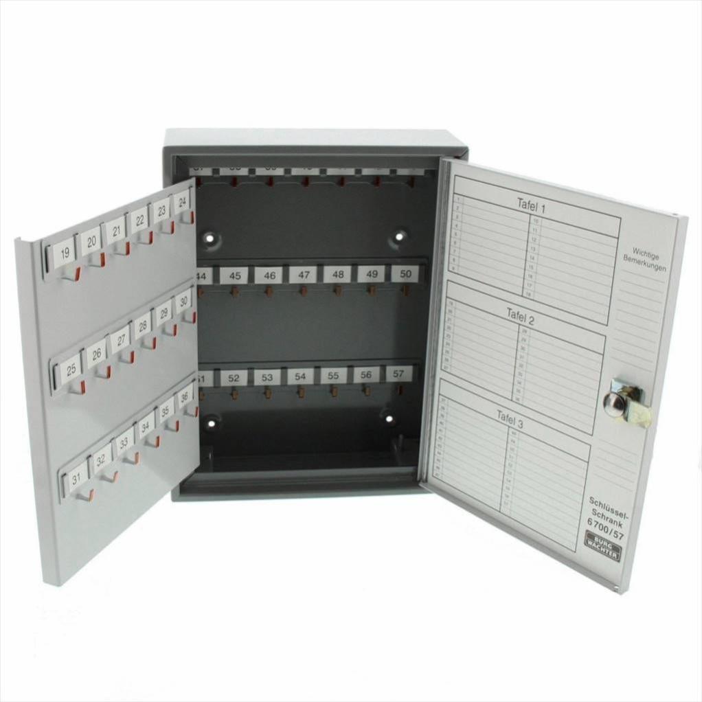 Armoire forte à clé n/a BURGWÄCHTER Armoire à clés 6700/57 r, H.28 x l.21.5 x P Leroy Merlin