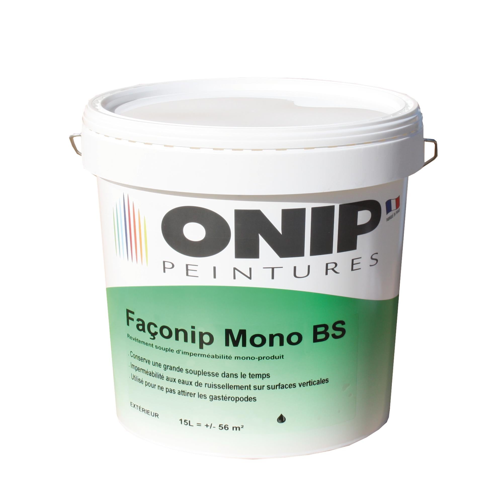 Peinture façade ONIP Faconip, blanc, 15 l | Leroy Merlin