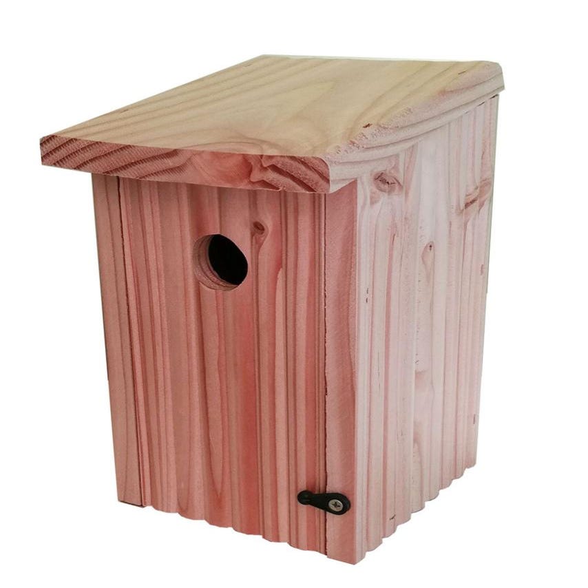 nichoir pour oiseaux artisanal bois recyclés