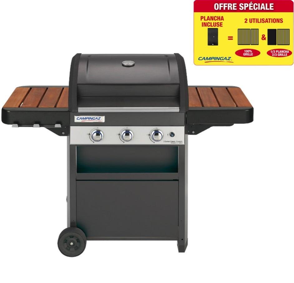 Diffuseur De Chaleur Barbecue Gaz Leroy Merlin Barbecue campingaz 3 au meilleur prix | Leroy Merlin