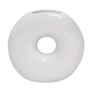 Saturateur plat large céramique blanc, 350 ml