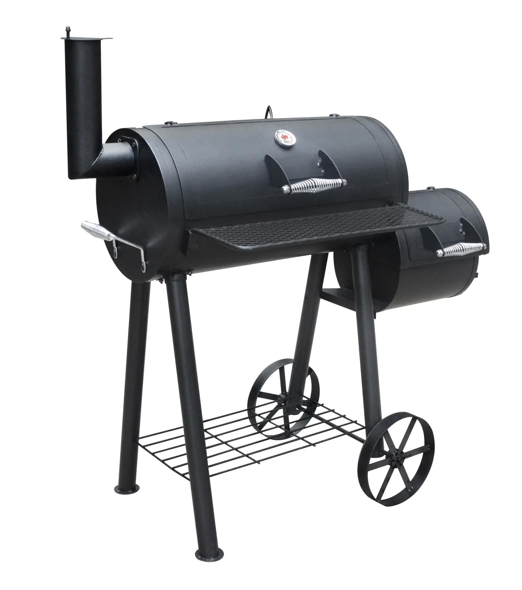 Hotte pour barbecue artisanale L 78 x P 48,5 x H 33 cm Sortie fumée  diamètre 20 cm