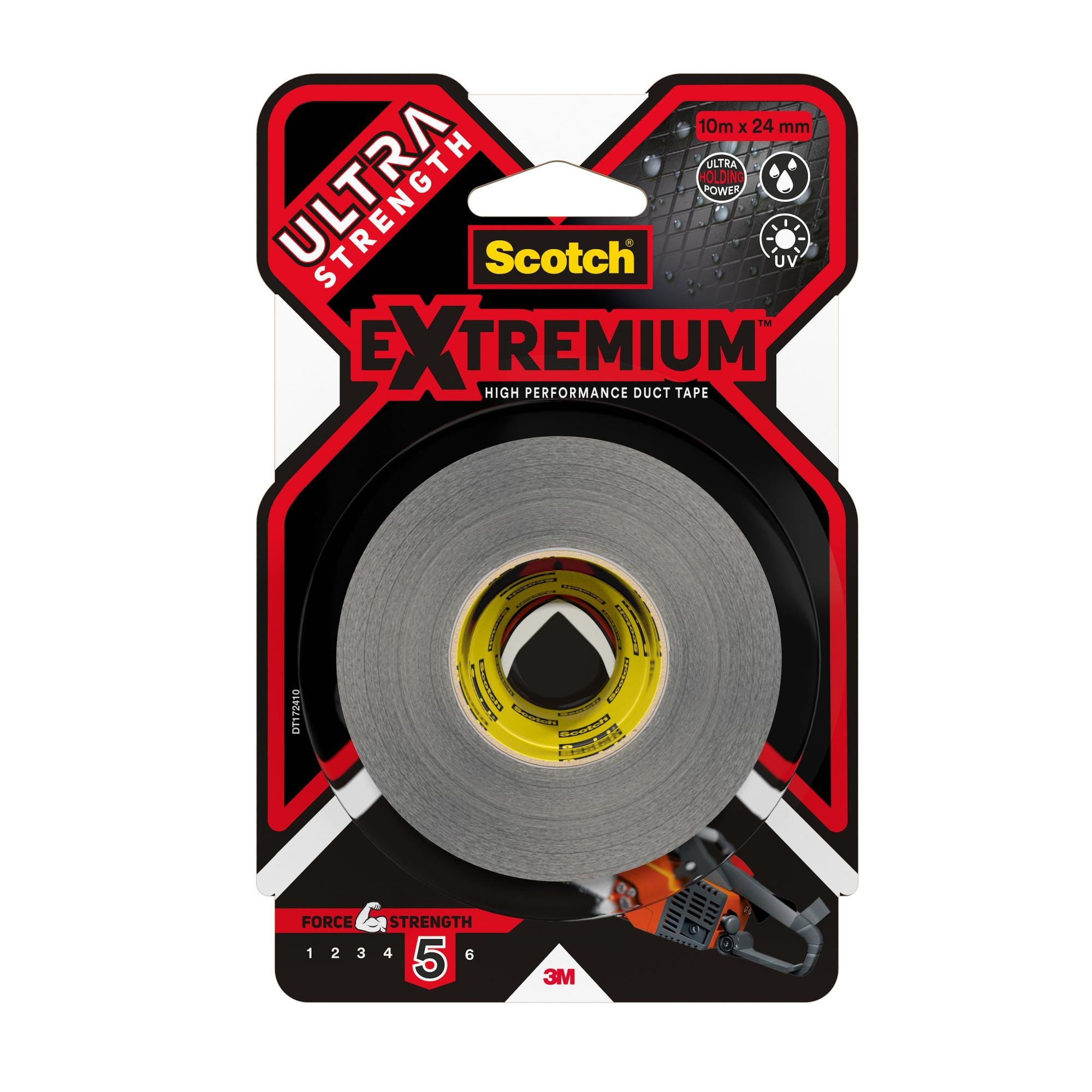 Adhésif de réparation Extremium SCOTCH L.10 m x l.24 mm noir