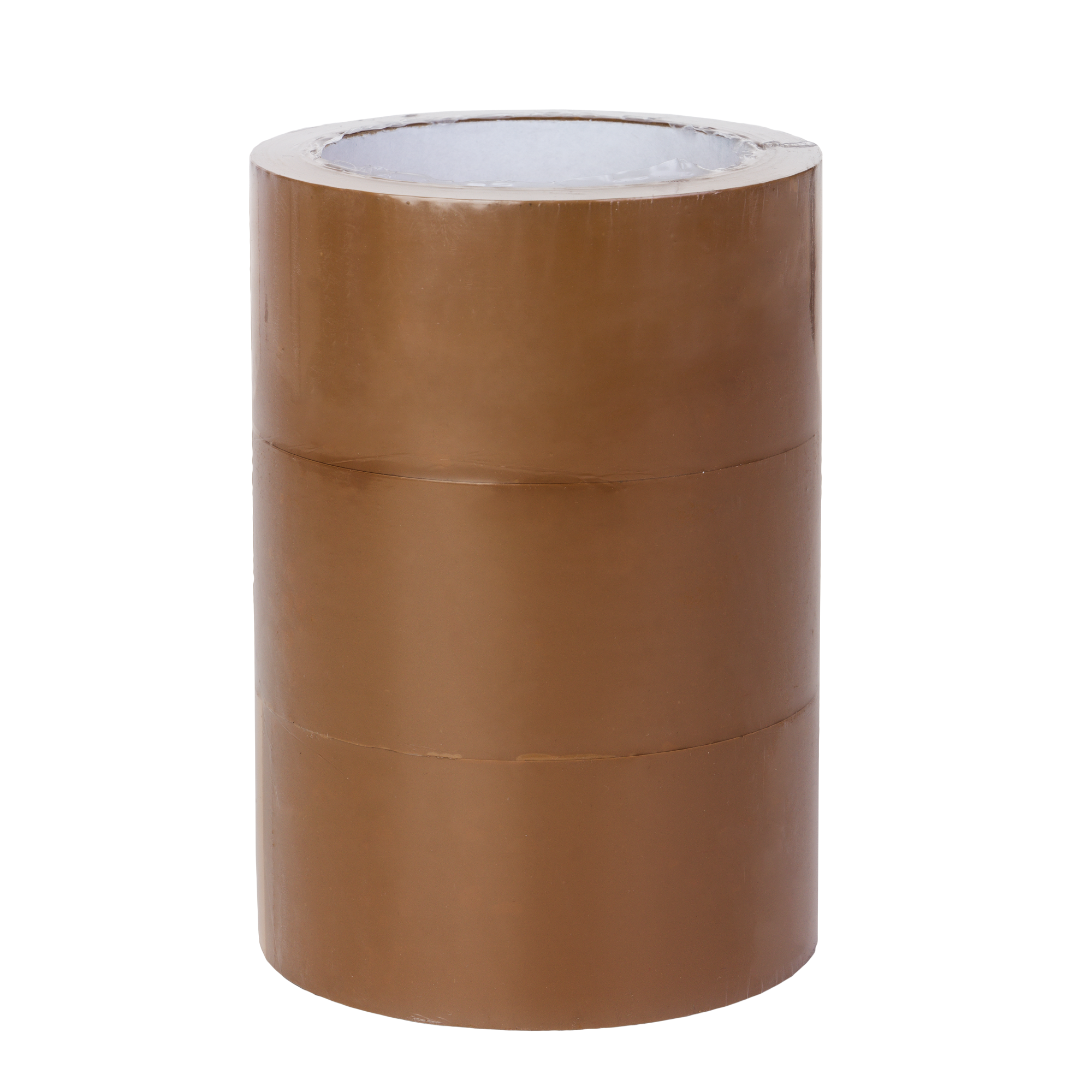 Ruban d'emballage KRAFT, adhésif en caoutchouc de 48 mm x 50 m, couleur  marron.